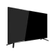Arçelik A40L 6945 5B Full HD LED TV, siyah ekranı ve ayaklarıyla üç çeyrek açıdan görünür