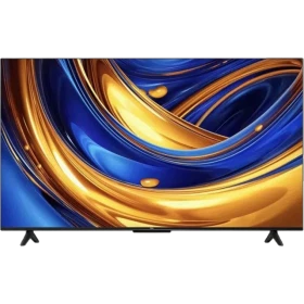 TCL 55P655 Ultra HD 4K LED televizyon, genel renkli düz ekran ve modern altın mavi görüntü paneli
