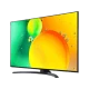 LG 55NANO766QA Ultra HD 4K LED TV ekranda renkli animasyon sahnesiyle, genel renk görünümünde