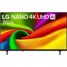 LG 50NU900B6LA Ultra HD 4K LED televizyon ekranında renkli görüntü, Nano 4K UHD AI temalı vitrin görünümleri