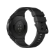 Huawei Watch GT 2e siyah akıllı saat, yuvarlak kasa ve sensörleri görünen arka yüzüyle.