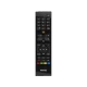 Vestel 22F8500L Full HD FHD TV için siyah uzaktan kumanda, numerik tuşlar ve yön düğmeleriyle