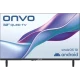 Onvo 32VQ80F2HA HD Ready HD TV, ince siyah çerçeveli LED televizyonun önden görünümü