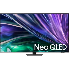 Samsung 55QN85D QLED Ultra HD 4K TV, Neo QLED ekranlı, genel siyah tasarım vitrin görünümü