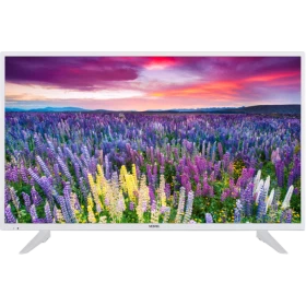 Vestel 49UD8400B Ultra HD 4K LED televizyon, renkli çiçek tarlası manzaralı ince ekran ve ayaklı tasarım