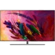 Samsung 75Q7FN Ultra HD 4K QLED televizyon, canlı renklerle tüy desenli ekran görünümü
