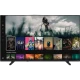 Vestel 50QT9850 Ultra HD 4K QLED televizyon, siyah çerçeveli ekranda içerik menüsüyle.