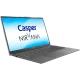 Casper X600 1215-8P00T-G-F gri iş ve ofis laptopu, açık ekranlı klavye görünümü