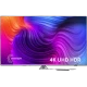 Philips 65PUS8506 Ultra HD 4K LED televizyon, mor-mavi ambilight efektli canlı ekran renkleriyle genel renk.