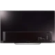 LG OLED55E7V Ultra HD 4K OLED TV, genel siyah tasarımlı düz ekran ön panel görünümü