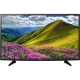 LG 49LJ515V Full HD FHD LED televizyon; dağ manzaralı ekranda canlı görüntü sunan siyah model