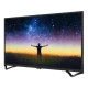 Axen AX39DAB13 HD Ready LED televizyon, siyah çerçeveli ekranında yıldızlı gökyüzü manzarası gösteriyor.