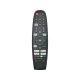 Onvo 40VQ80F2FA Full HD FHD LED televizyon kumandası, siyah tasarım ve Netflix YouTube tuşlarıyla