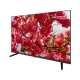 Grundig 43 GEF 6930 A Full HD FHD LED TV, siyah çerçeveli ve ekranda kırmızı çiçekler gösteriliyor