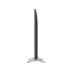 LG 75UP77109LC Ultra HD 4K LED televizyon, ince siyah tasarım ve ayaklı stand görünümü