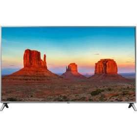 LG 65UK6500PLA Ultra HD 4K LED televizyon, şık çerçevesiyle gün batımı sahnesi görüntüler