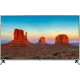 LG 65UK6500PLA Ultra HD 4K LED televizyon, şık çerçevesiyle gün batımı sahnesi görüntüler
