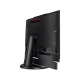 Lenovo V310Z 10QG001NTX masaüstü bilgisayarın siyah arka paneli ve bağlantı noktaları
