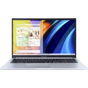 Asus Vivobook 15 X1502VA-NJ872A003 gümüş iş ve ofis laptopu ön ekranında Windows arayüzü açık