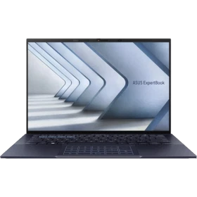 ASUS ExpertBook B9 OLED B9403CVAR-C73211TBB0D siyah ultrabook laptop ekranı açık şekilde gösterilir.