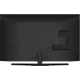 Arçelik A55 B 975 A Ultra HD 4K LED televizyonun siyah arka paneli ve merkezi standı