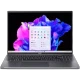 Acer Swift Go SFG16-71-718L koyu gri ultrabook laptop, açık ekranlı önden görünüm ana ürün çekimi