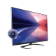 Philips 42PFL6158K Full HD LED TV; ince çerçeveli siyah TV ekranında manzara görüntüsü