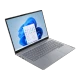 Lenovo ThinkBook 14 G8 IAL 21SJ007BTX022 gri iş ve ofis laptopu, açık ekranlı önden açılı görünüm
