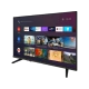 Grundig 32 GFH 6930 A HD Ready LED TV, siyah çerçeveli ekranında akıllı TV menüsü görüntüleniyor
