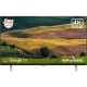 Grundig 43 GJF 6500 B Full HD FHD TV, siyah çerçeveli LED televizyonun ön görünümü
