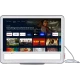 Vestel 24HA9530L HD Ready LED TV, beyaz çerçeveli ekranında akıllı TV menüsü görüntüleniyor.