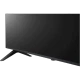 LG 55UP77106LB Ultra HD 4K LED televizyon, siyah ekranlı modern tasarım, genel renk.