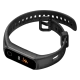Honor Band 5i siyah akıllı bileklik, renkli ekranı ve ayarlanabilir silikon kayışıyla önden görünür