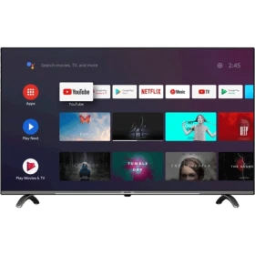 Arçelik A43 B 685 A Full HD LED TV, akıllı uygulamaların açık olduğu ekranıyla önden görünür.