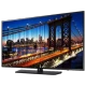 Samsung HG43EF690DB Full HD FHD LED televizyon; şehir manzaralı canlı ekran, genel renk.