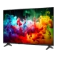 LG 55QNED70B6C Ultra HD 4K TV; canlı renk geçişleriyle renkli mürekkep tarzı ekran görüntüsü.