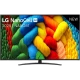 LG 65NANO81A6A Ultra HD 4K LED televizyon; NanoCell AI renkli görüntü ekranı ile vitrin görünümü