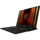 MSI Vector 18 HX AI A2XWHGTIH21 koyu gri oyuncu laptop, RGB klavyeli açık ekran görüntüsü