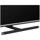 Vestel 55O9800TT Ultra HD 4K OLED televizyon, siyah ekranı ve modern ayaklı tasarımıyla önden görünüm