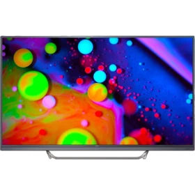 Philips 65PUS7502 Ultra HD 4K LED televizyon; renkli görüntü ekranı ve ince tasarım vitrin görünümü