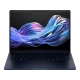 HP EliteBook X G1i 14 AI B66VDAT siyah iş laptop, klavye ve renkli dalga ekran görünümü ile vitrin görseli