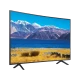 Samsung 65TU8300 Ultra HD 4K LED televizyon, dağ manzaralı ekranda canlı görüntü; genel renkli kasa