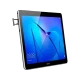 Huawei MediaPad T3 10 16 GB gri uygun fiyatlı tablet; mavi ekranlı kullanım paneli görünüyor.