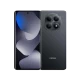 Xiaomi Redmi Note 15 siyah akıllı telefonun ön ekranı ve arka kamera modülünü gösteren vitrin görüntüsü