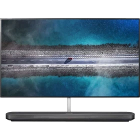LG OLED65W9PLA Ultra HD 4K OLED televizyon; ekranda deniz manzarası görünen vitrin ürünü