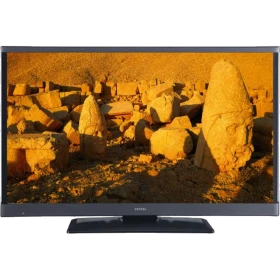 Vestel 39PF3025D Performance Full HD LED televizyon, ekranda tarihi taş kalıntıları görüntüsüyle siyah tasarım