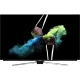 Arçelik A65 OLED 9900 5B Ultra HD 4K TV, siyah çerçeveli ekranda renkli fırça efektiyle görüntüleniyor