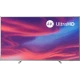 Philips 70PUS7304 Ultra HD 4K LED televizyon, ekranda 4K UltraHD yazısı ve renkli arka plan gösterimi