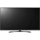 LG 50UK6470PLC Ultra HD 4K LED televizyon; ince çerçeveli, genel renkli ekran tasarımı