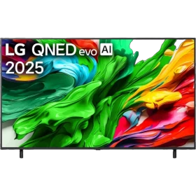LG 65QNED86A6A Ultra HD 4K QNED TV, ekranda canlı renkli grafiklerle vitrin görseli